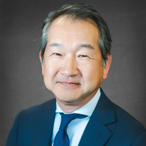 portrait of SMBC MANUBANK Chairman & CEO Miyagawa